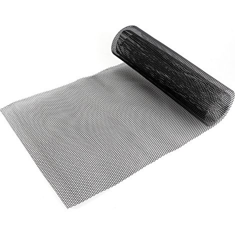 Grille maille aluminium 3x6mm feuille auto calandre losange universelle pare-chocs grille refroidissement voiture (1/5)