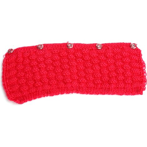 Coussinet de remplacement universel pour casque, protection de bandeau ajustable rouge (1/5)