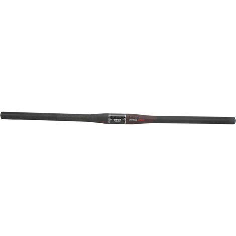 Guidon VTT 760mm en carbone 3K, barre relevée pour vélo de montagne, pièce droite et robuste (1/5)