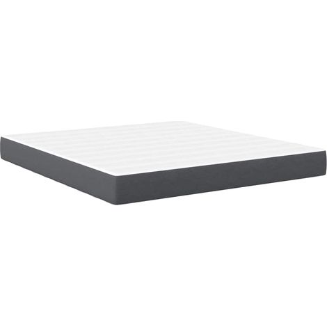 Maison Exclusive - Colchón de Cama con colchón Gris 180 x 200 cm