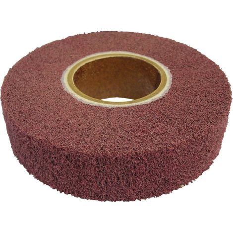 CALFLEX RNF20050A/F - Meules fibres noyau RNF (Ø ext. 200 mm, Epaisseur 50 mm, Noyau 76 mm, Grain 180-220)
