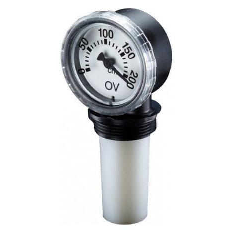 Oventrop – Jauge mécanique pour chauffage central – Réglage progressif – Hauteur de cuve 0 à 200 cm – Mesure précise des niveaux de liquide
