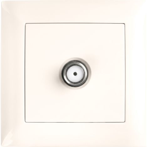 Toolight Antenna Socket With Frame Oste Jnh012-a Beige (1/5)