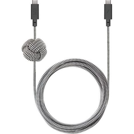 Native Union Anchor Cable USB-C to USB-C 3m Zebra (1/5)