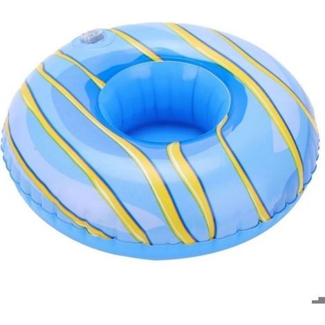 Porte gobelets flottants piscine - Matériau PVC Gonflable - Fête piscine - Lot de 10 (1/5)