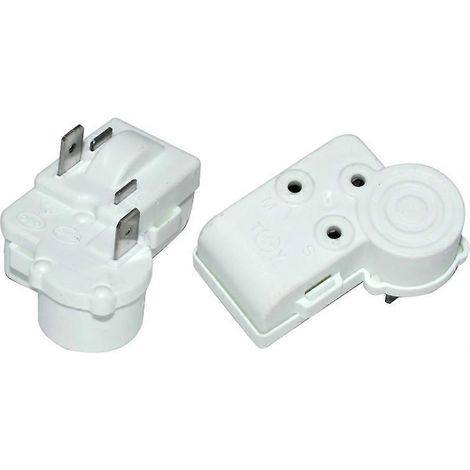 2pack 2Pin réfrigérateur compresseur PTC démarreur relais over Load protection pour Haier Siemens point ZHB45 105P15 (1/5)