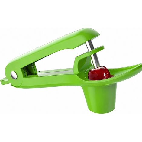 Dénoyauteur à cerises en acier inoxydable, outil de cuisine manuel, design ergonomique, facile à utiliser