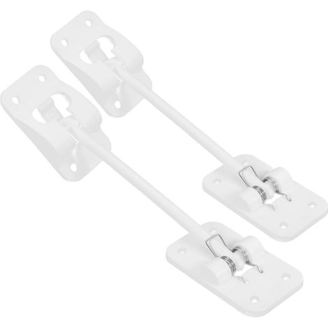 Lot de 2 loquets porte en plastique pour camping-car et remorque (1/5)