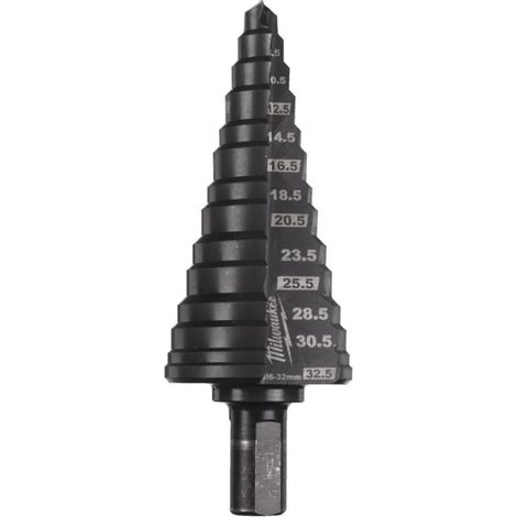 Milwaukee Stufenbohrer Kobalt M6-M32 AlCrN Beschichtung (1/4)