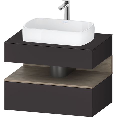 Duravit Collection One Meuble sous-vasque avec console, 1 tiroir, (1/2)
