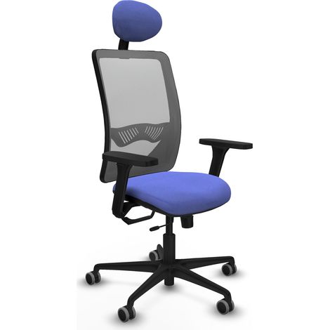 Bürostuhl piqueras y crespo Zulema schwarz Schaumstoff hoher Dichte (1/2)