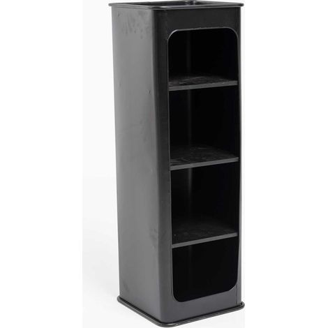 Baño - Estantería Torix 4 Estantes - Negro