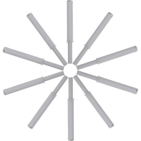 Lot de 10 Sets de Loquets à Pression Cuisine, Mécanisme D'ouverture par Simple Pression, Quincaillerie de Meuble Cachée, Loquet de Porte Invisible pour Placard, Serrure à Poussoir (1/5)