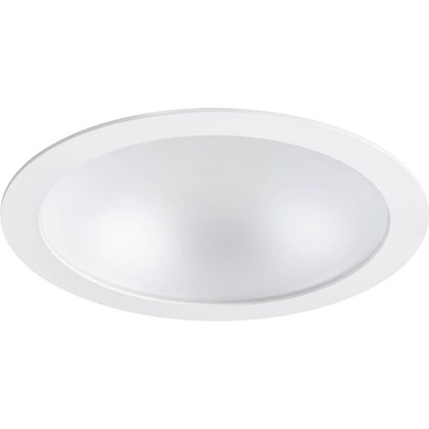 Plafonnier encastré LED 25W rond fixe blanc Ø 240x65mm 4000K 2289lm 74° 230V non-dimmable IP20 Syl-Lighter V2 SYLVANIA (1/3)