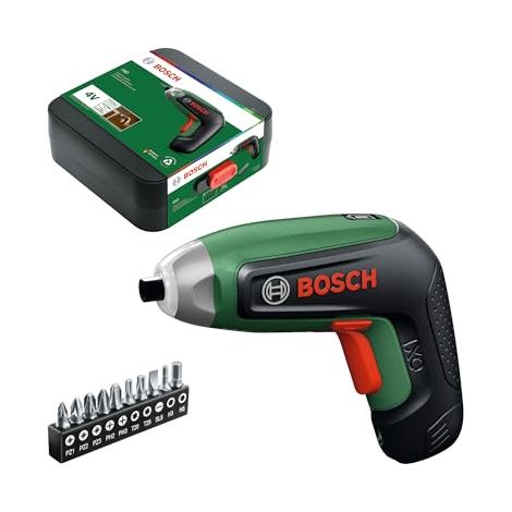 Atornillador inalámbrico Bosch IXO 8 Basic 06039G4000 4 V 2,0 Ah con 10 puntas y estuche de almacenamiento