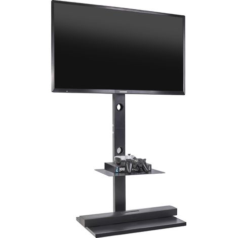 Cantilever TV Stand with Mount Bracket 2 Shelves for 32 - 65 inch Plasma LCD LED (1/5)
