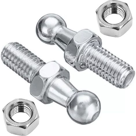 Rotule De Verin Rotule M6 - Boulon M6 2 pièces Boulon à rotule professionnel M6 Repalcement pour vérins à gaz Bouchon à extrémité sphérique