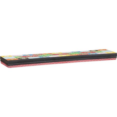 Étagères murales avec étagère 2 pcs-Étagère flottante-Étagère Suspendue Multicolore 100 x 20 x 6 cm 589492 (1/5)