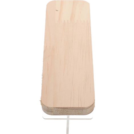 Présentoir pour figurines en bois, ensemble de 3 pièces (présentoir en acrylique et bois) (1/5)