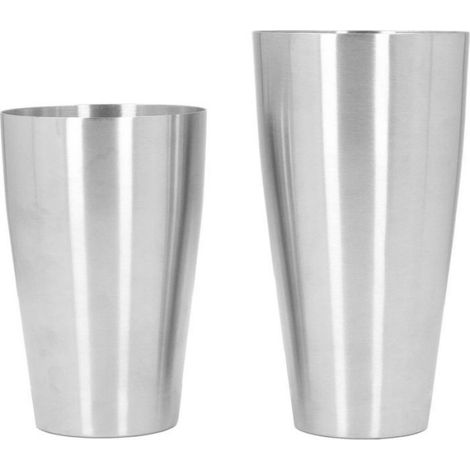 Kit Shaker Cocktail Acier Inox, Mélangeur Barman Pro, Verre à Boissons Robuste, Accessoire Bar Durable (1/5)