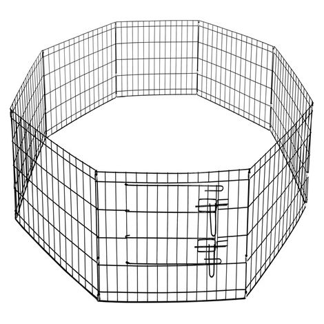 Jaula para animales, área de juegos para cachorros, jaula para perros de 160 x 47 cm.
