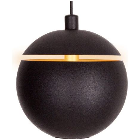 Suspension boule noire LED 8W Cometshine Maxlight P0472