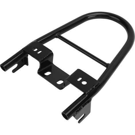 Motorcycle Arrière à Bagages Arrière Rack de 17 Mm Fontion Noire de Tube en Fer, Support de Stockage Supplémentaire pour le Vélo de Singe Baja Z50 R50r Mini Trail Bike, Améliorer (1/4)