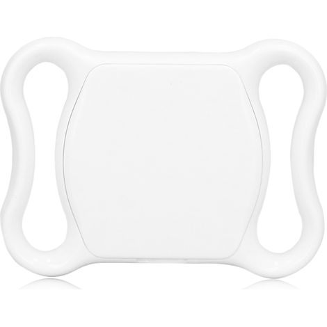 Traceur GPS étanche pour animaux - Collier de localisation sans fil Bluetooth pour chien et chat - Appareil blanc (1/5)