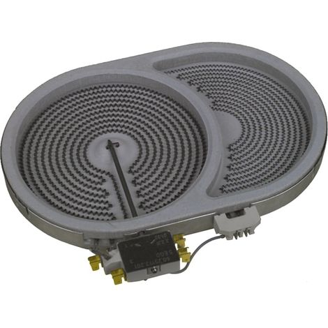 Bosch - riscaldatore radiante 260x165mm 2400/1600w 230v ovale per piano cottura in vetroceramica - 00648582 - 5401101525877