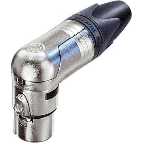 Neutrik NC5FRX Connettore XLR Presa angolata Poli: 5 Argento 1 pz.