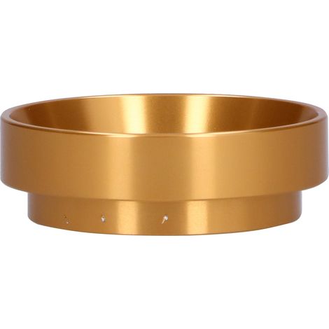 Bague de dosage de café de rechange 58 mm, couvercle anti-poudre, entonnoir de dosage, pièces de machine à café (or)
