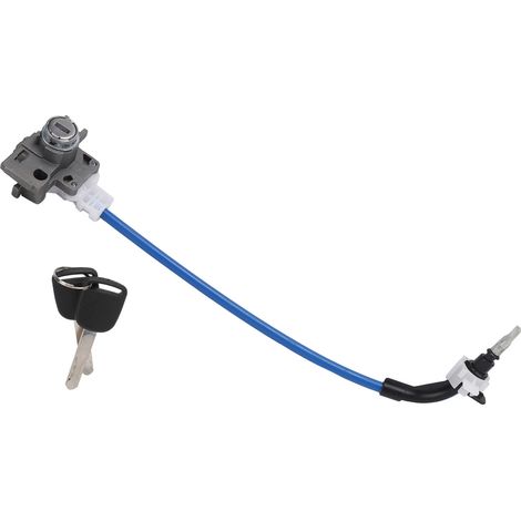 Cylindre de serrure de porte conducteur gauche avec câble 2 clés 72185-TA0-A01 remplacement pour Honda Accord 3,5L 2011 (1/5)