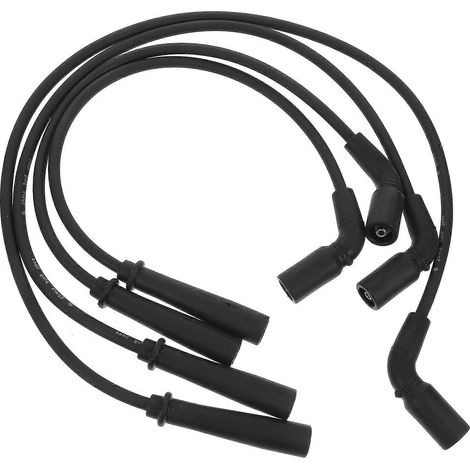 Kit de 12 câbles de rechange pour bougies d'allumage, conçu spécifiquement pour l'entretien des systèmes électriques des véhicules, notamment pour la technologie d'allumage en extérieur. (1/5)
