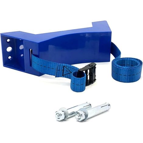 Support de bouteille de gaz en ABS résistant pour camping-car, caravane, bleu (1/5)