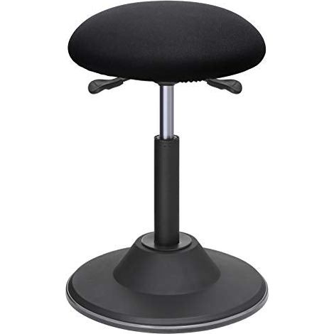 Tabouret Ergonomique, Siège de Travail Rotatif à 360° Hauteur réglable 50-70 cm Patin antidérapant (1/5)