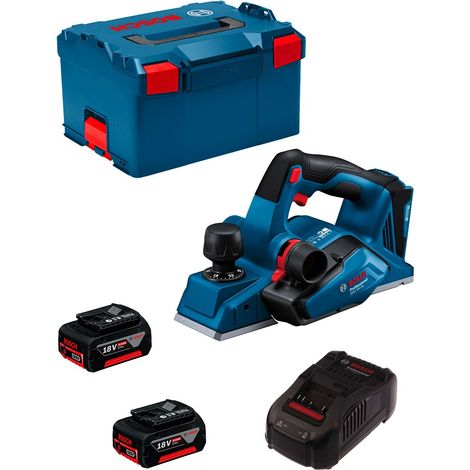 Hobel BOSCH GHO 18V-26 (2 x 5,0 Ah + GAL1880CV + L-Boxx 238) (1/5)