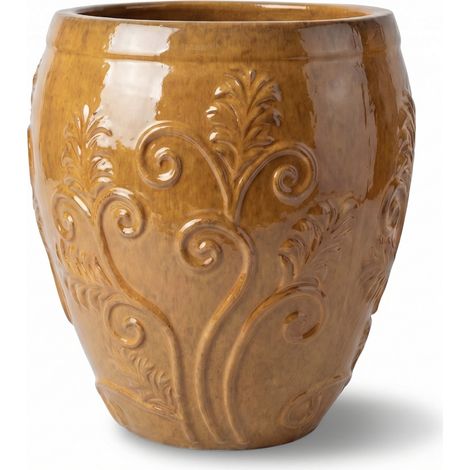 Vaso GAIA 52x58cm miele ambrato