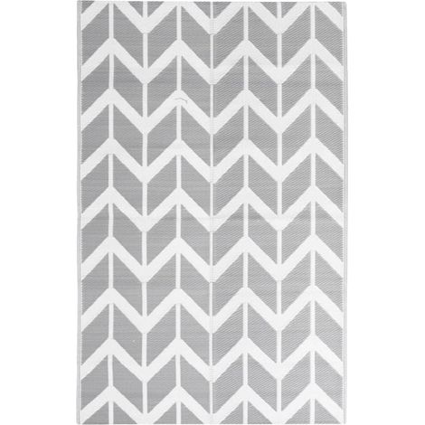 Maison Exclusive - Outdoor-Teppich ARAKIL Grau 120x180 cm PP
