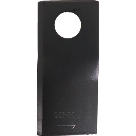 Coltello Falciatrice 100mm Foro Ø 19mm Spessore 3mm