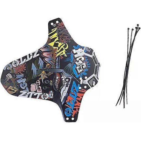 Garde-boue de vélo en fibre de carbone, avant et arrière, pour VTT, accessoires de cyclisme, 8 couleurs (1/4)