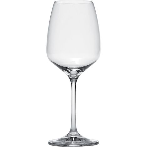 Scaligero Set 6 Calici per Degustazione Vini Bianchi Strutturati e Rossi Giovani in Vetro Sonoro Superiore Trasparente Capacità 45 cl Premium
