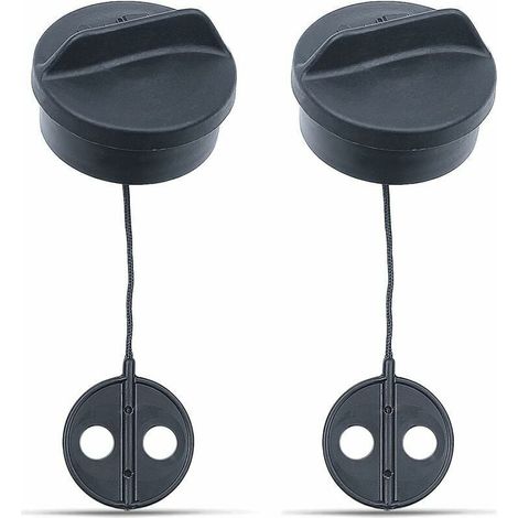 Bouchons étanches pour réservoir essence – Lot de 2 pièces compatibles avec débroussailleuses STIHL FS38 à FS300 et FC72-FC85