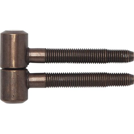 SFS Einbohrband für Futtertüren, 16 mm, Stahl patiniert