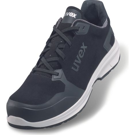 UVEX 1 sport Sicherheits-Halbschuh Gr. 40 W11 S3 ESD SRC schwarz/weiß 6596.2