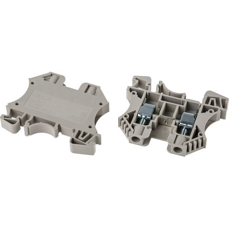Bloc de jonction RS PRO, 6mm², A visser ( Prix pour Paquet de 10 ) (1/2)