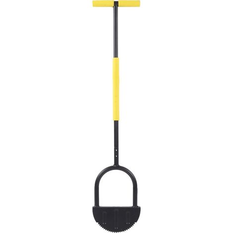 Coupe-Bordure Demi-Lune en Acier au Carbone à Nettoyage Simple et à Haute dureté, Coupe Manuelle pour Jardin Zoo, Cet Espace Suffisant pour Différentes Forces Permettant Un (1/5)