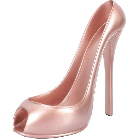 Porte-bouteilles à talons hauts pour salon, porte-bouteilles de bureau, objet en résine. (1/4)