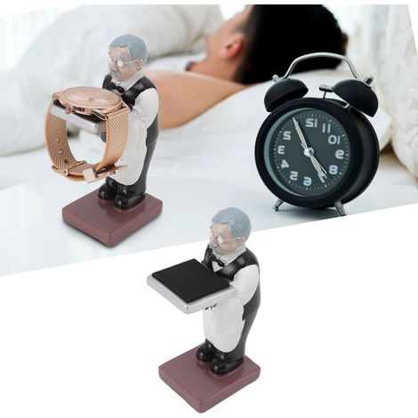 Porte-Montres Résiné Modèle Figurine Mignon L - Support Multifonction Moderne pour Bijoux Bracelets Colliers en Résine Résistant 250g (1/5)