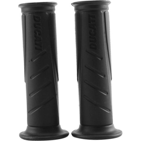 Poignées de guidon en caoutchouc compatibles avec les motos Ducati 1199 Panigale S Tricolore 899 1299 959 1198 1098 MTS 1200S.