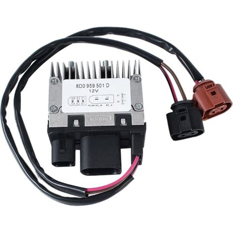 Relè di controllo della ventola di raffreddamento per Audi A4 A6 99-06 8D0959501B/501D (1/4)